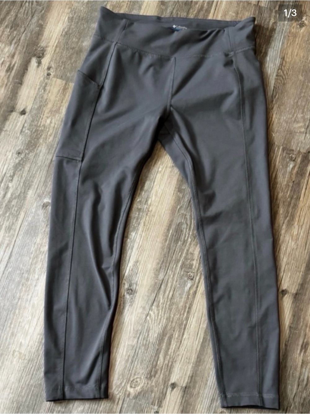 Columbia Boundless Trek Leggings Gray Size Medium